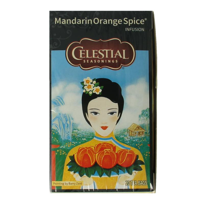 Mandarin Orange Spice Herb Tea Celestial Seasonings