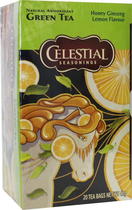 Honey Lemon Ginseng Green Tea Celestial Seasonings