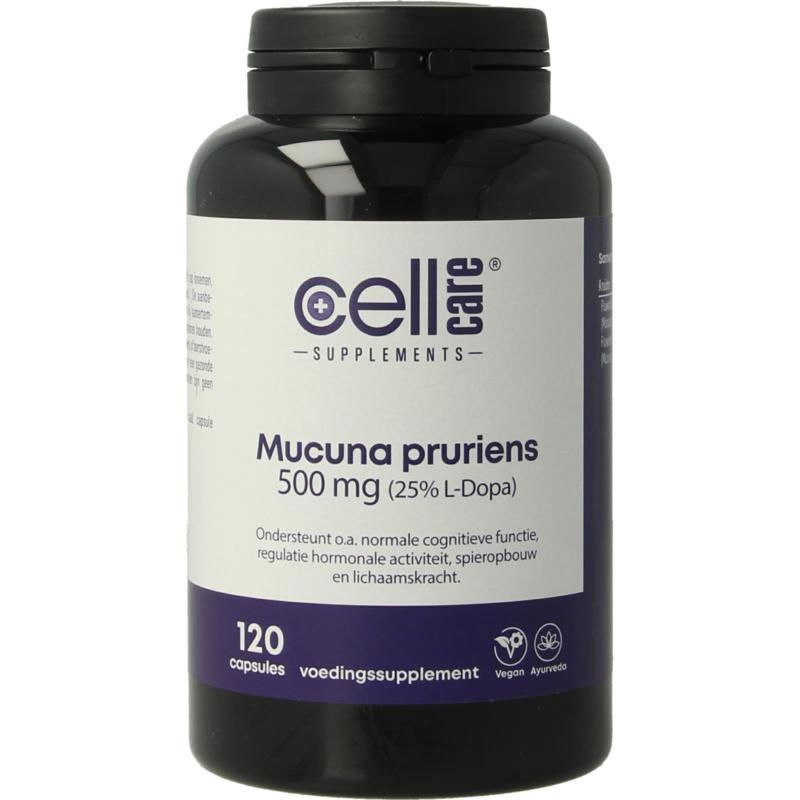 Cellcare Mucuna Pruriens 500Mg (25% L-Dopa)