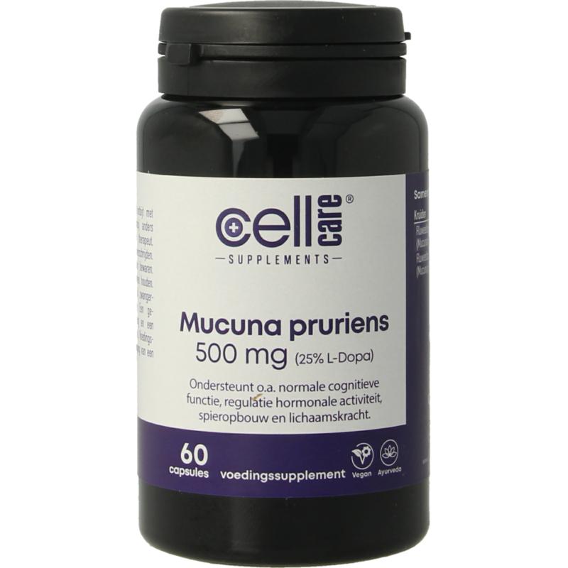 Cellcare Mucuna Pruriens 500Mg (25% L-Dopa)