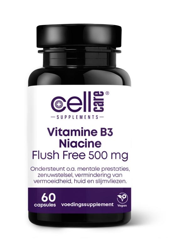 Cellcare Vitamine B3 Niacine Flush Free 500Mg