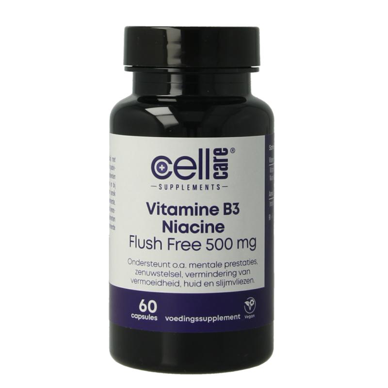 Cellcare Vitamine B3 Niacine Flush Free 500Mg