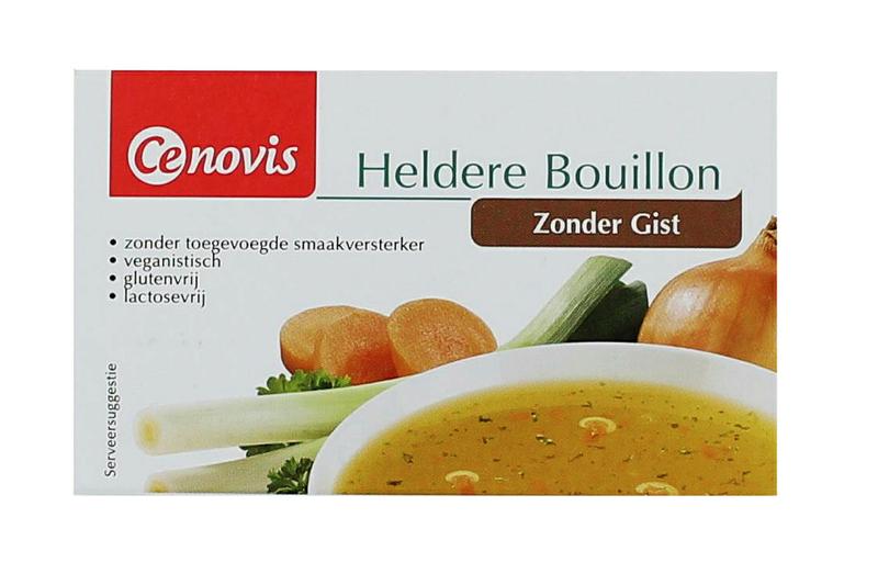 Cenovis Heldere Bouillon Gistvrij Tabletten