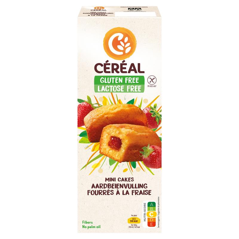 Cereal Aardbei Cakeje Glutenvrij