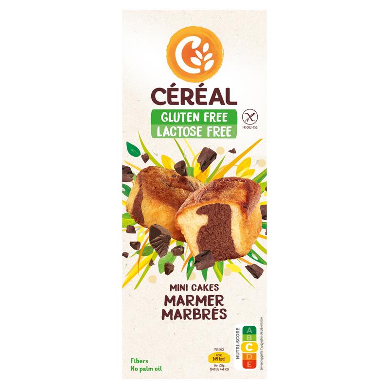 Cereal Cake Mini Marmer Glutenvrij