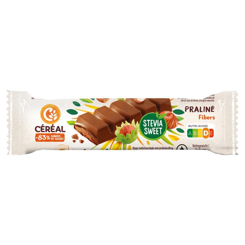 Cereal Chocolade Reep Praline Stevia