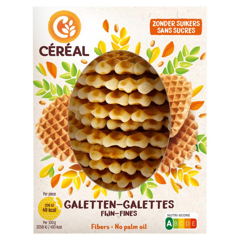 Cereal Galetten Fijn Zonder Suikers