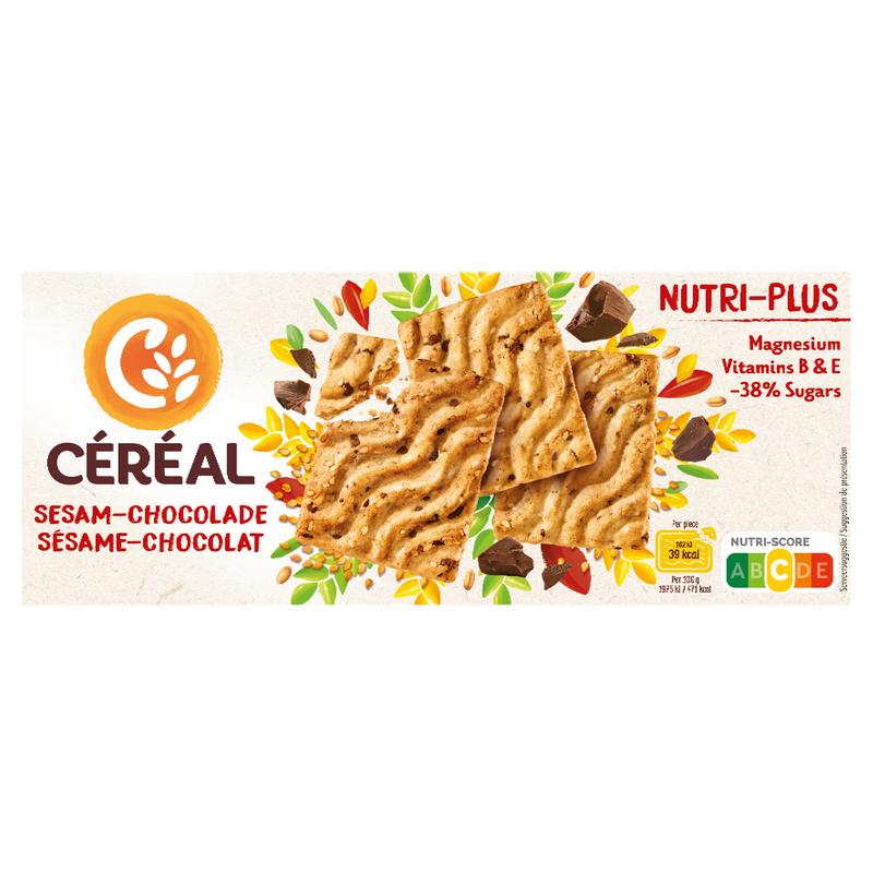 Cereal Koekjes Sesam Chocolade