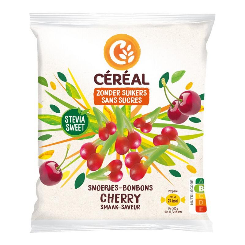 Cereal Snoep Kersen Stevia