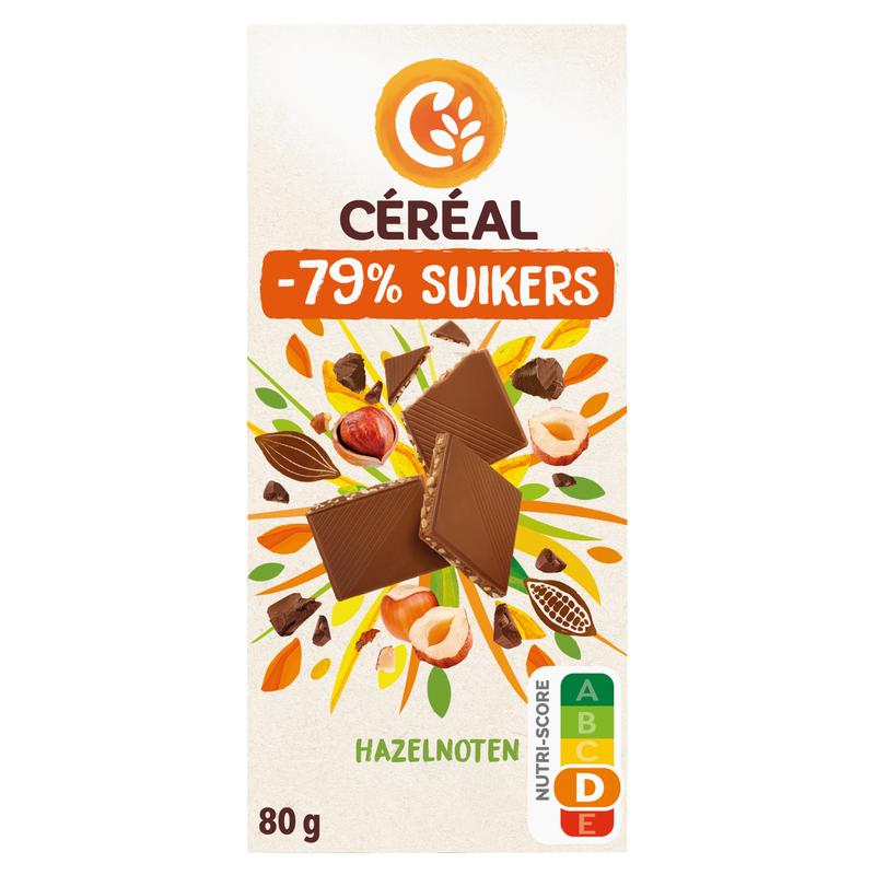 Cereal Tablet Hazelnoot Maltitol