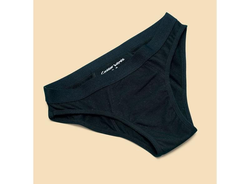 Cheeky Wipes Menstruatie Ondergoed Feeling Sporty Zw Maat 42-44