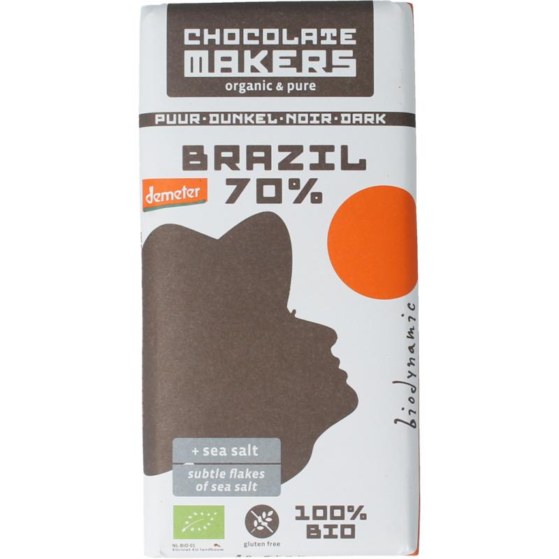 Chocolatemakers Brazil 70% Puur Demeter Bio