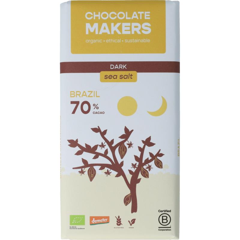 Chocolatemakers Brazil 70% Puur Demeter Bio
