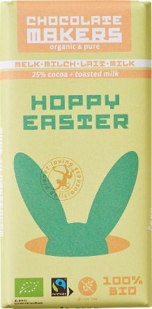 Chocolatemakers Hoppy Easter Melk Bio