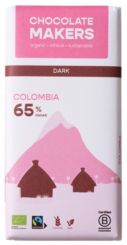 Chocolatemakers Pure Love Reep 65% Puur Fairtrade Bio