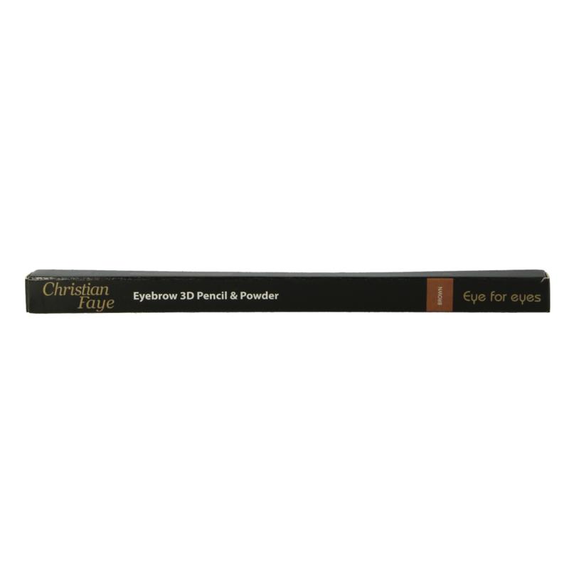 Christian Faye Eyebrow 3D Pencil & Powder Brown