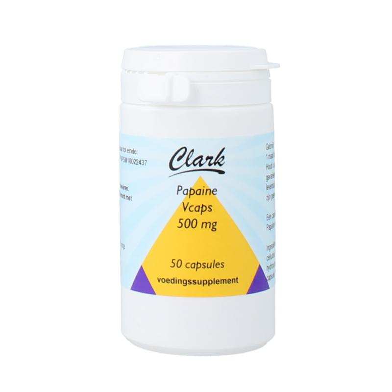 Clark Papaine 500Mg