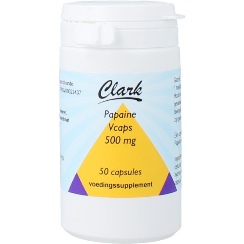 Clark Papaine 500Mg