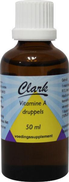 Vitamine A Druppels 50 Ml Clark Holisan