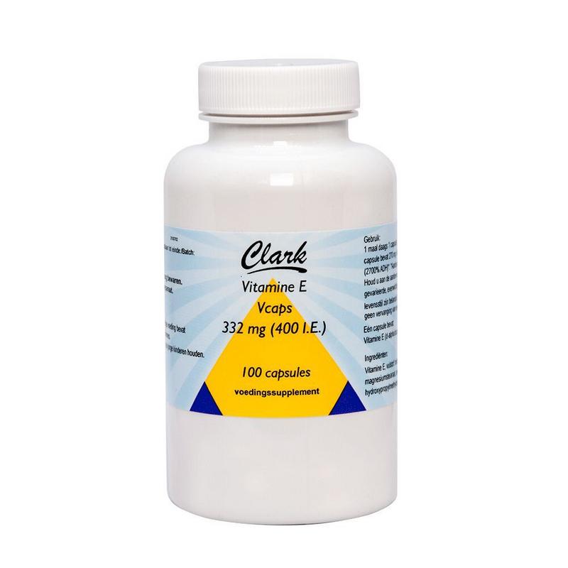 Vitamine E (L-Tocopherol) 400 I.E. Clark Holisan