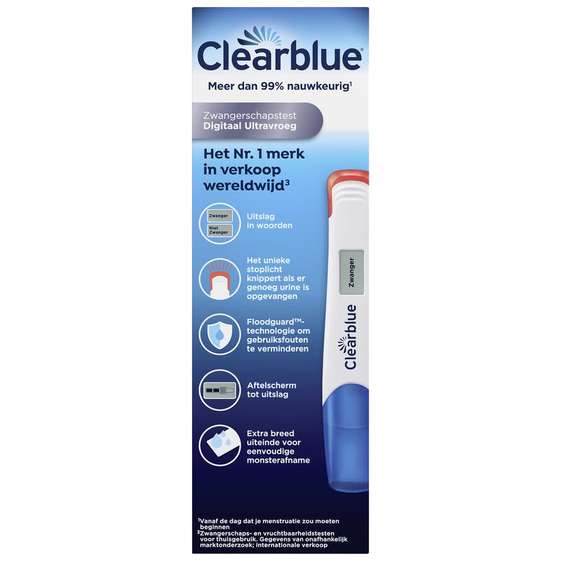 Clearblue Digitaal Ultra Vroeg