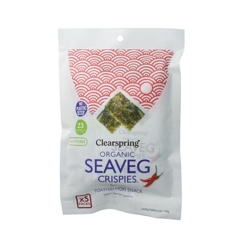 Clearspring Seaveg - Crispies Chilli Multipack Bio