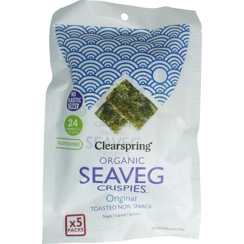 Clearspring Seaveg - Crispies Original Multipack Bio