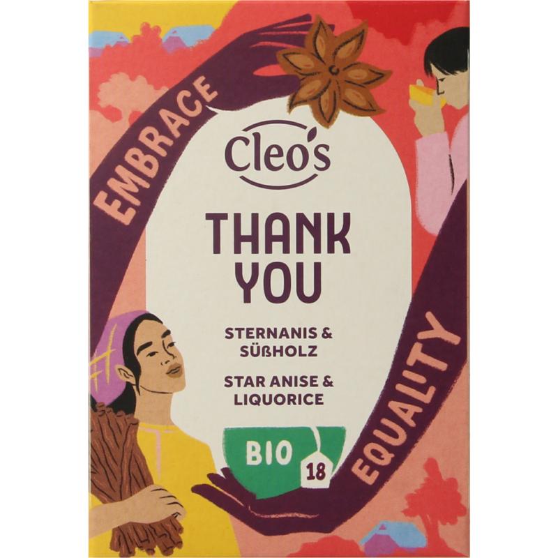 Cleo's Thank You Bio