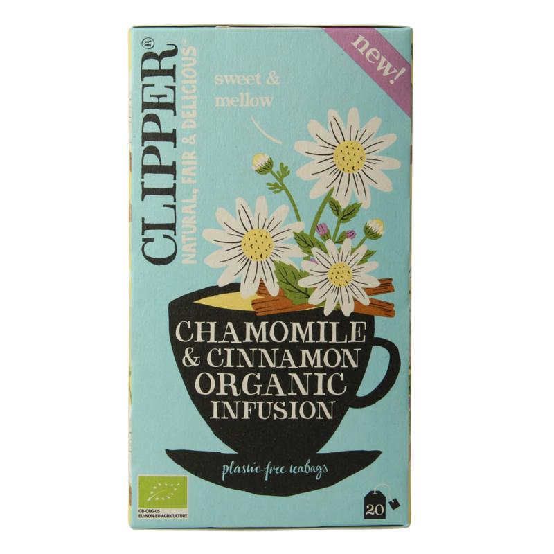 Clipper Chamomile & Cinnamon Organic Infusion Bio