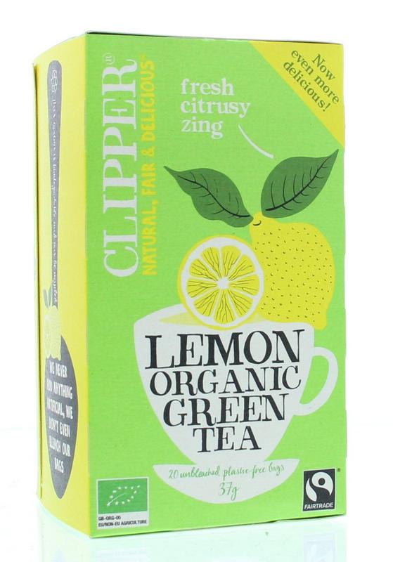 Clipper Green Tea Lemon Bio