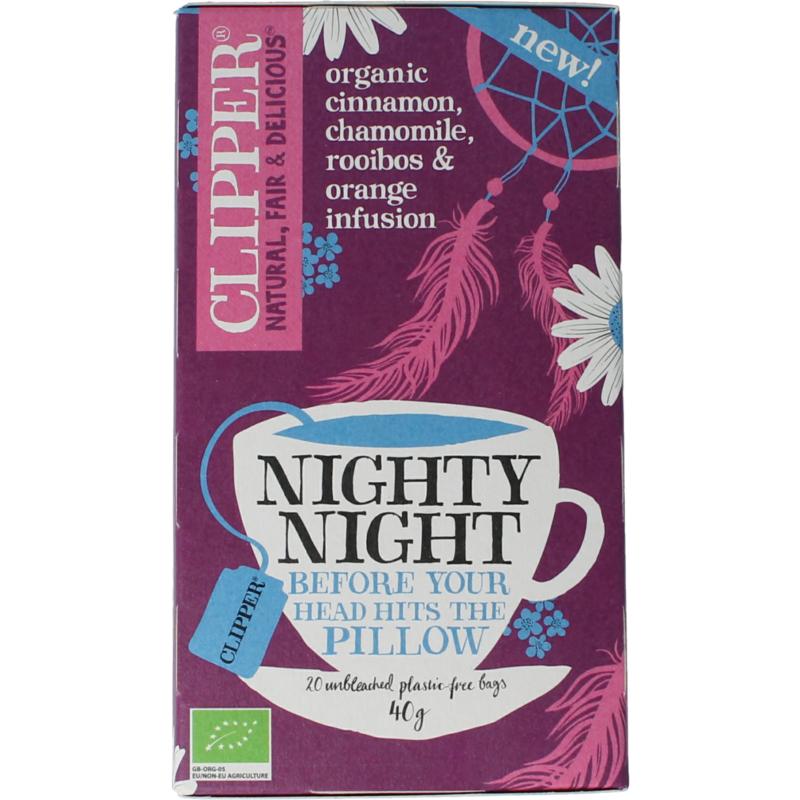 Clipper Kruidenthee Nighty Night Bio