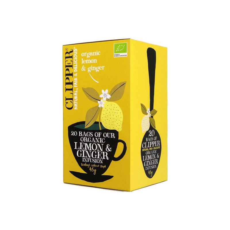 Clipper Lemon & Ginger Tea Bio