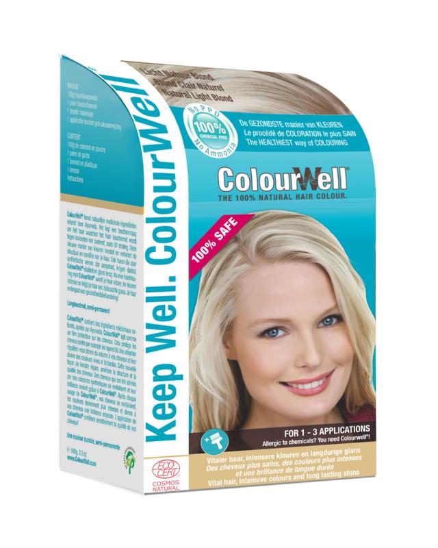 Colourwell 100% Natuurlijke Haarkleur Licht Natuur Blond