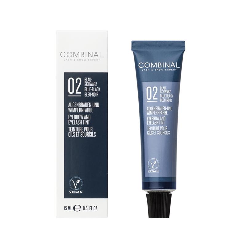Combinal Wenkbrauwen Wimperverf Blauwzwart