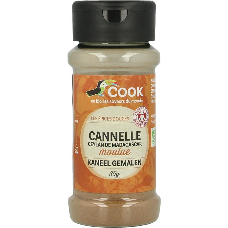 Cook Kaneel Ceylon Gemalen Bio