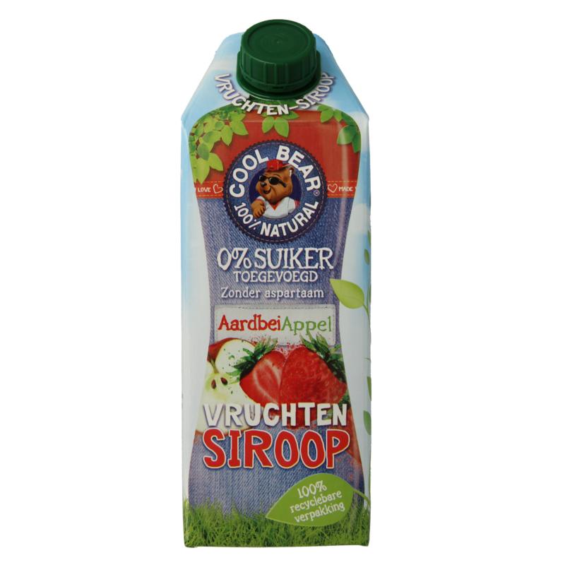 Cool Bear Siroop Aardbei-Appel