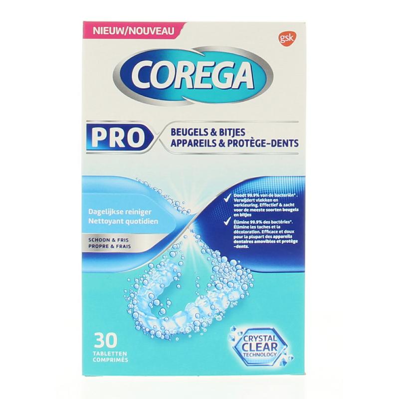 Corega Beugel & Bitjes Reinigingstabletten