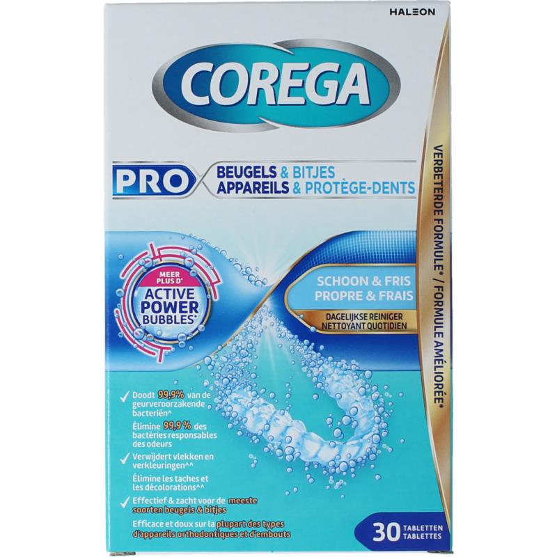 Corega Beugel & Bitjes Reinigingstabletten