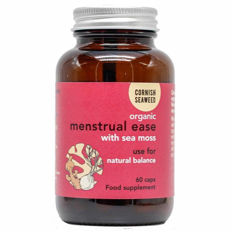 Cornish Seaweed Menstrual Ease (Sea Moss, Gember & Venkel) Bio