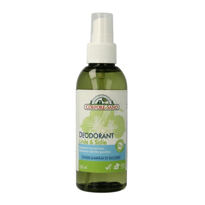 Corpore Sano Deodorant Spray Salie En Linde