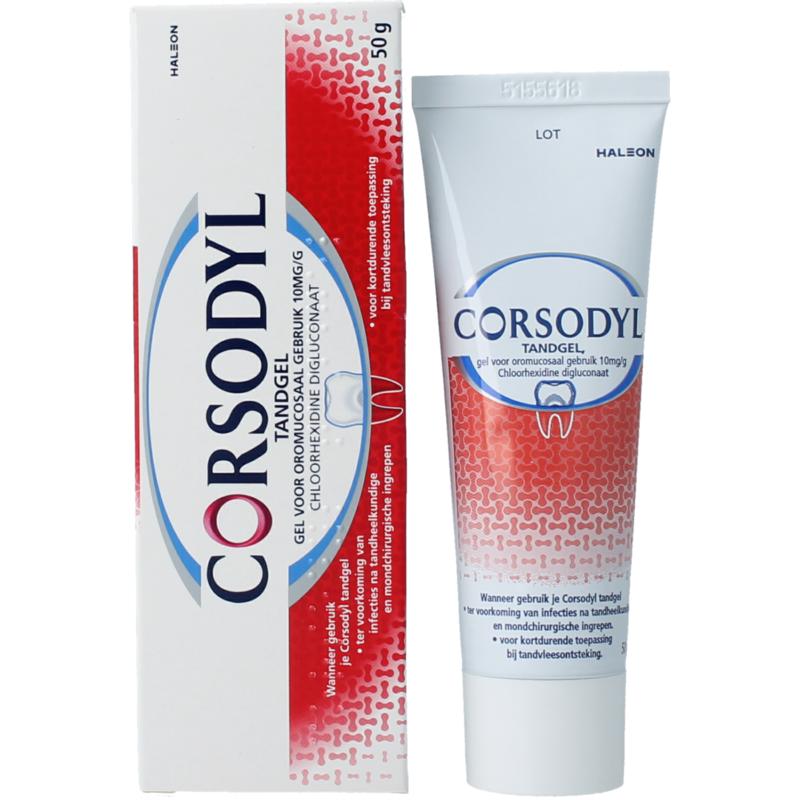 Corsodyl Tandgel 1%