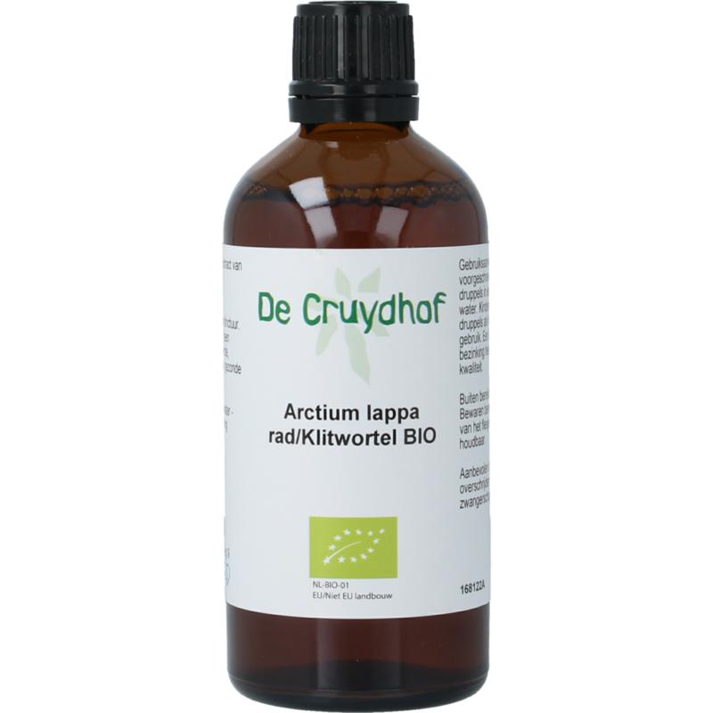 Cruydhof Arctium Lappagrote Klis Tinctuur Bio