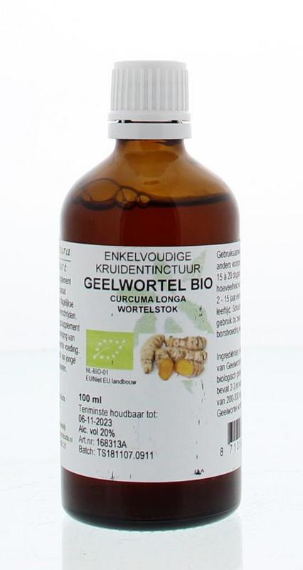 Cruydhof Curcuma Longa  Geelwortel Tinctuur Bio