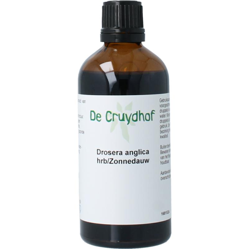Cruydhof Drosera Anglica Hrb  Zonnedauw Tinctuur