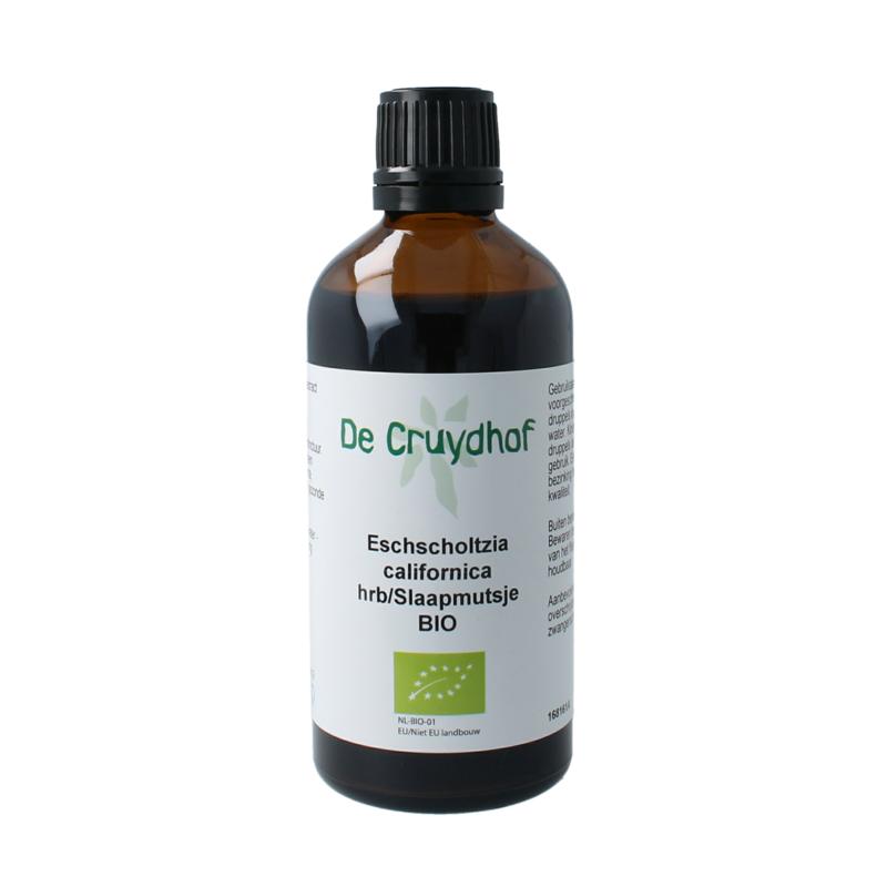 Cruydhof Eschscholtzia Calif  Slaapmutsje Tinctuur Bio