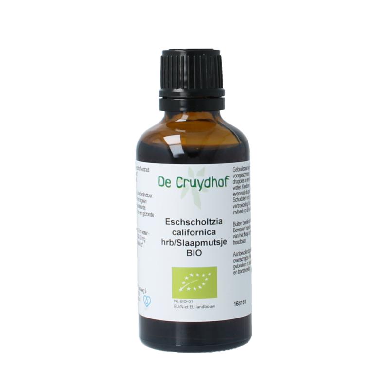 Cruydhof Eschscholtzia Calif  Slaapmutsje Tinctuur Bio