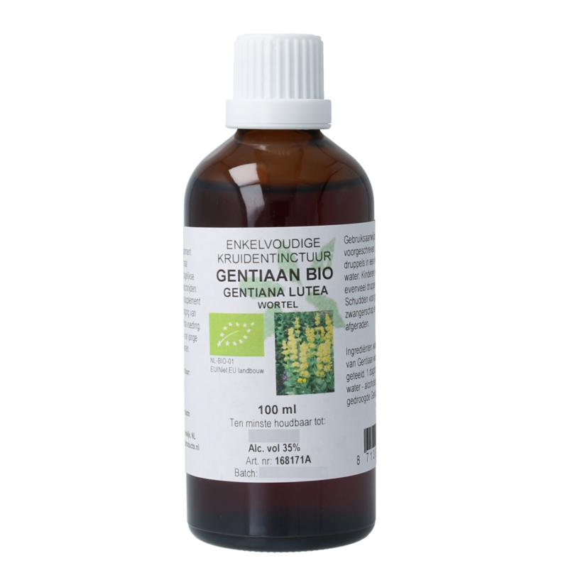 Cruydhof Gentiana Lutea Radix  Gentiaan Tinctuur Bio