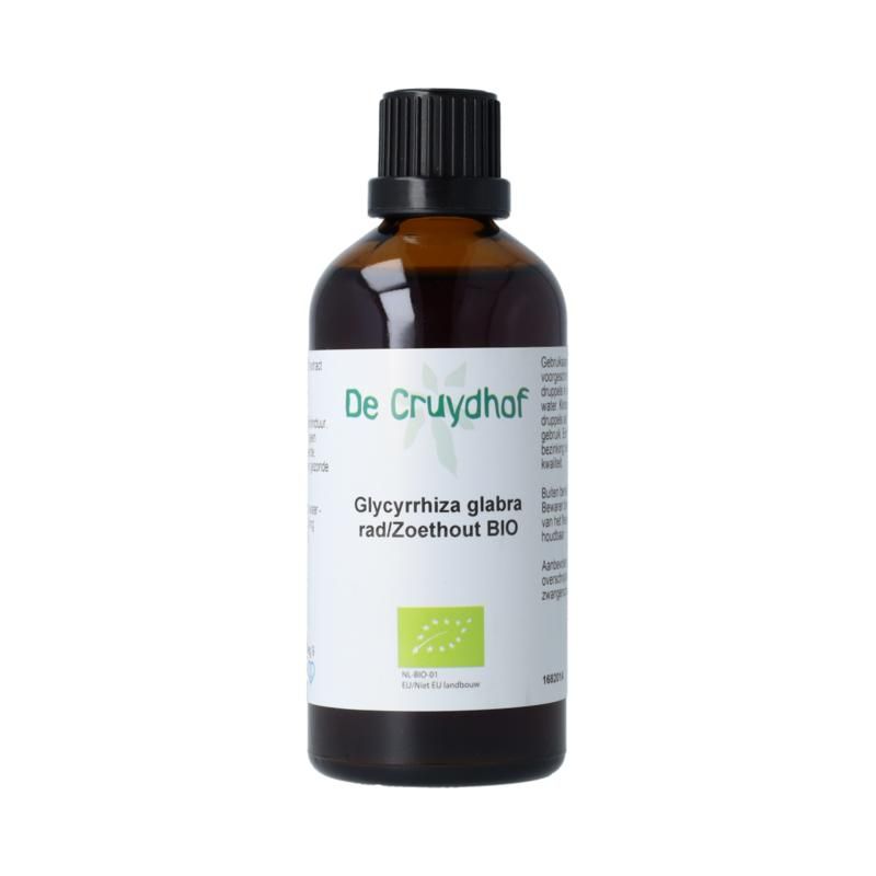 Cruydhof Glycyrrhiza Glabra Radix  Zoethout Tinctuur Bio