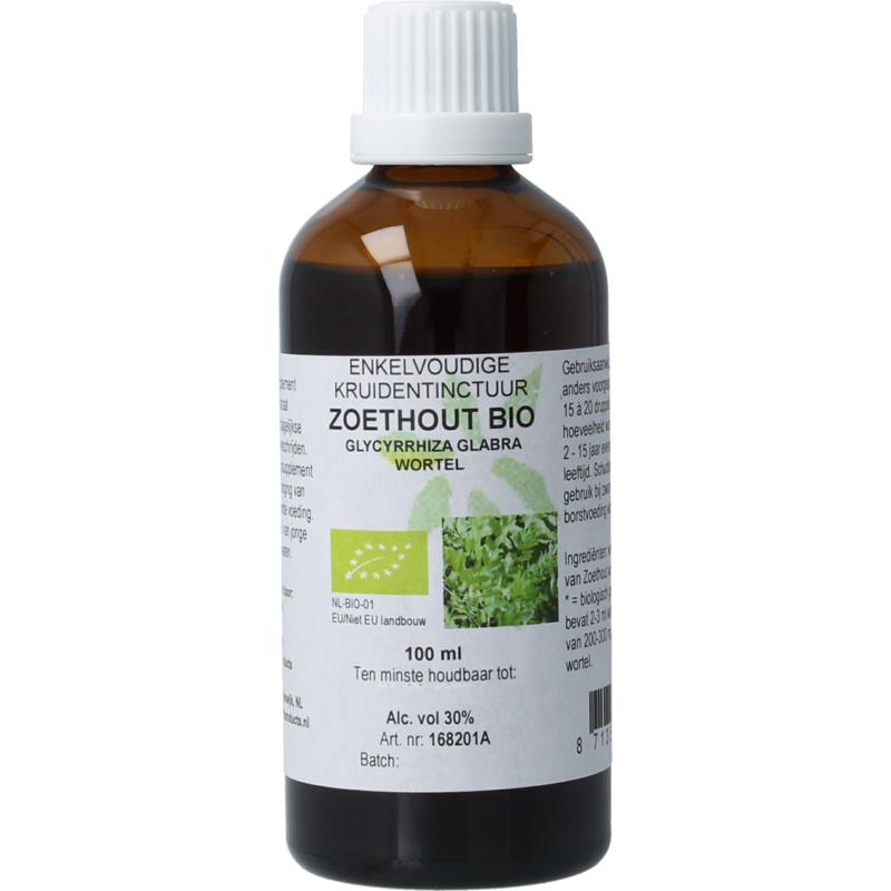 Cruydhof Glycyrrhiza Glabra Radix  Zoethout Tinctuur Bio