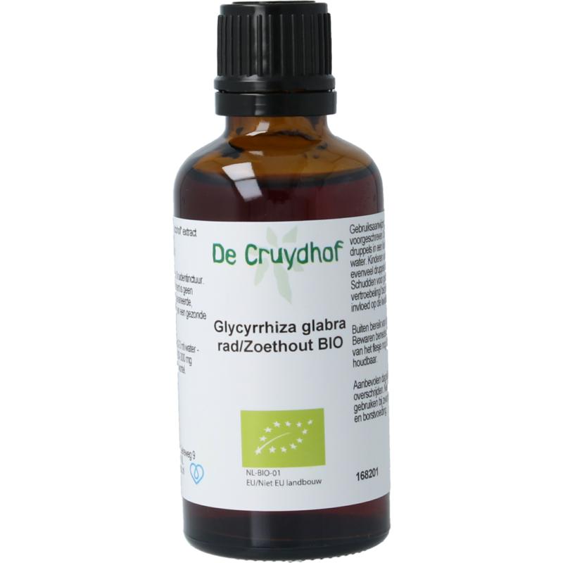 Cruydhof Glycyrrhiza Glabra Radix  Zoethout Tinctuur Bio